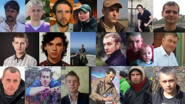 В пам’ять про загиблих героїв Євромайдану (Відео) — фото 1