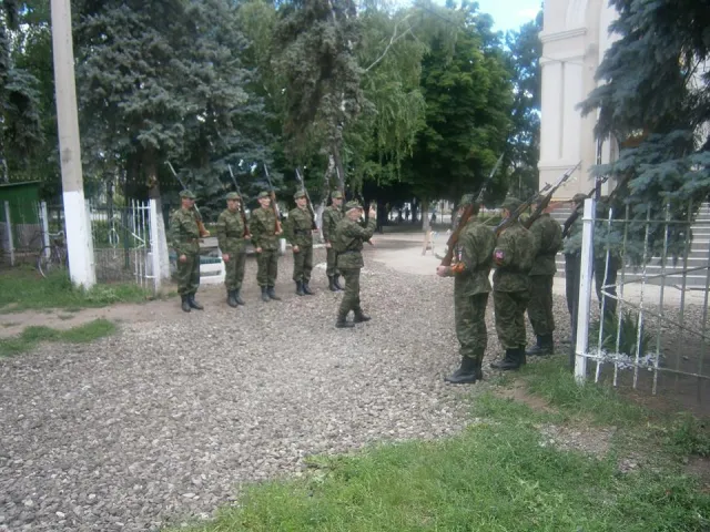 «Стрілок» створив батальйон, освятивши зброю в церкві Слов'янська (Фото) — фото 3
