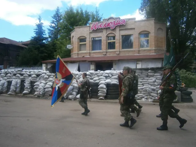 «Стрілок» створив батальйон, освятивши зброю в церкві Слов'янська (Фото) — фото 7